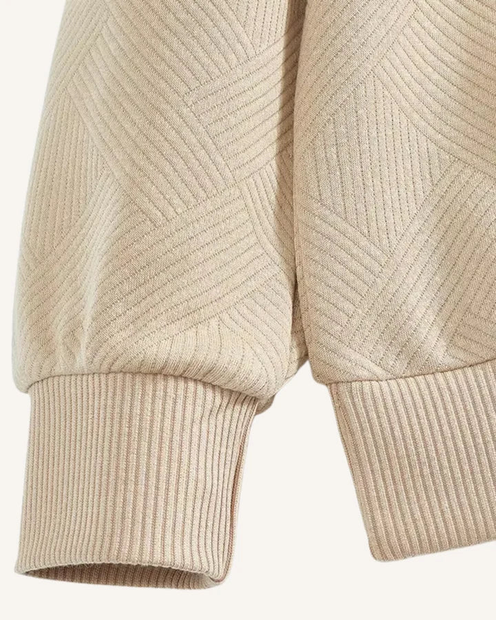 Jersey de hombre con cuello polo y cremallera - Gauthier