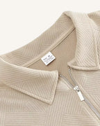 Jersey de hombre con cuello polo y cremallera - Gauthier
