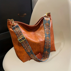 Kary - Bolso retro de piel impermeable