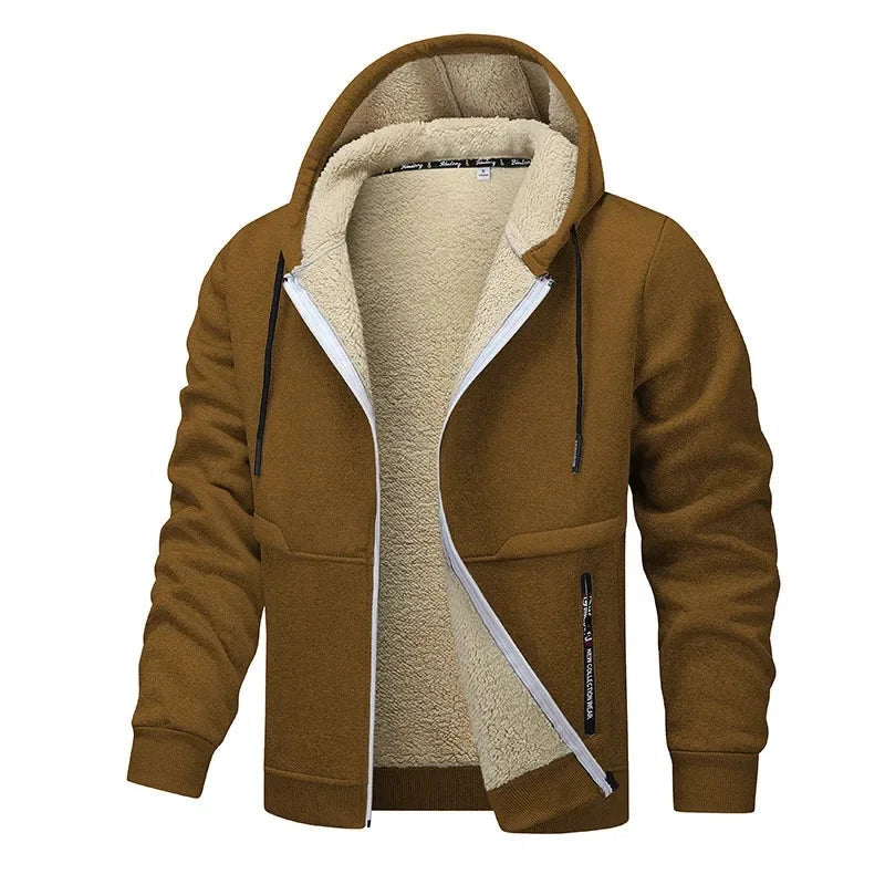 Chaqueta de tejido para hombre interior afelpado - Stu