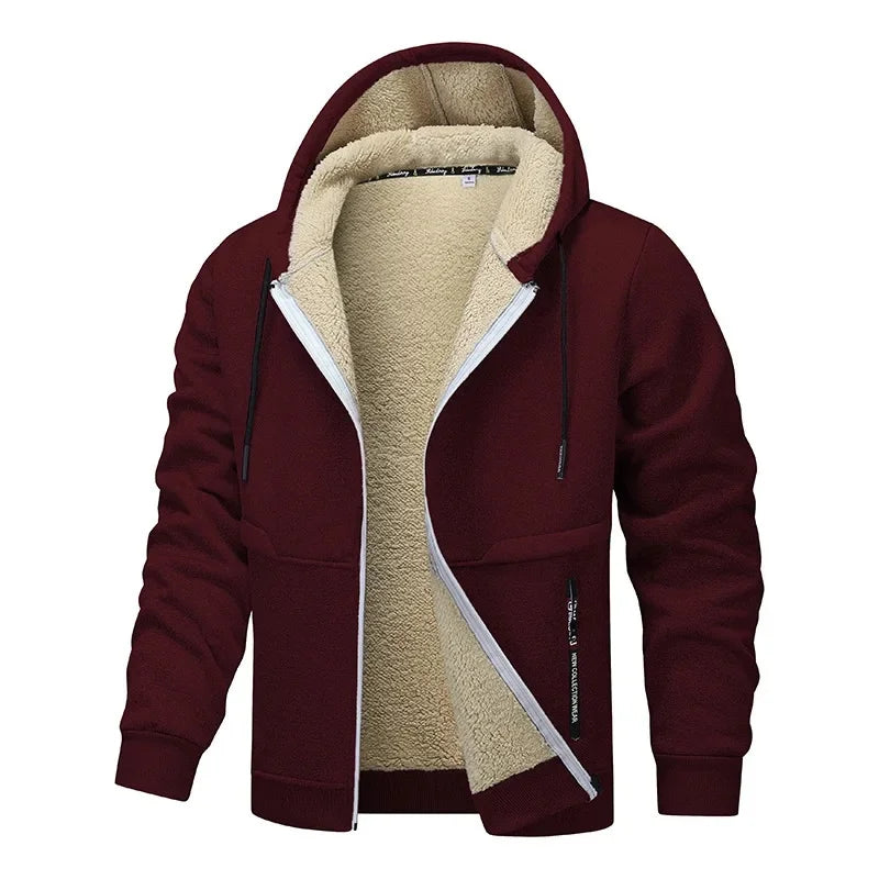 Chaqueta de tejido para hombre interior afelpado - Stu