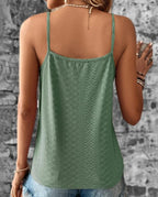 Emily - Top de encaje con cuello en V