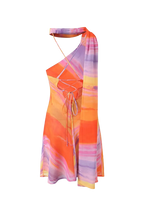 Kata - Vestido corto Tie-dye Halter