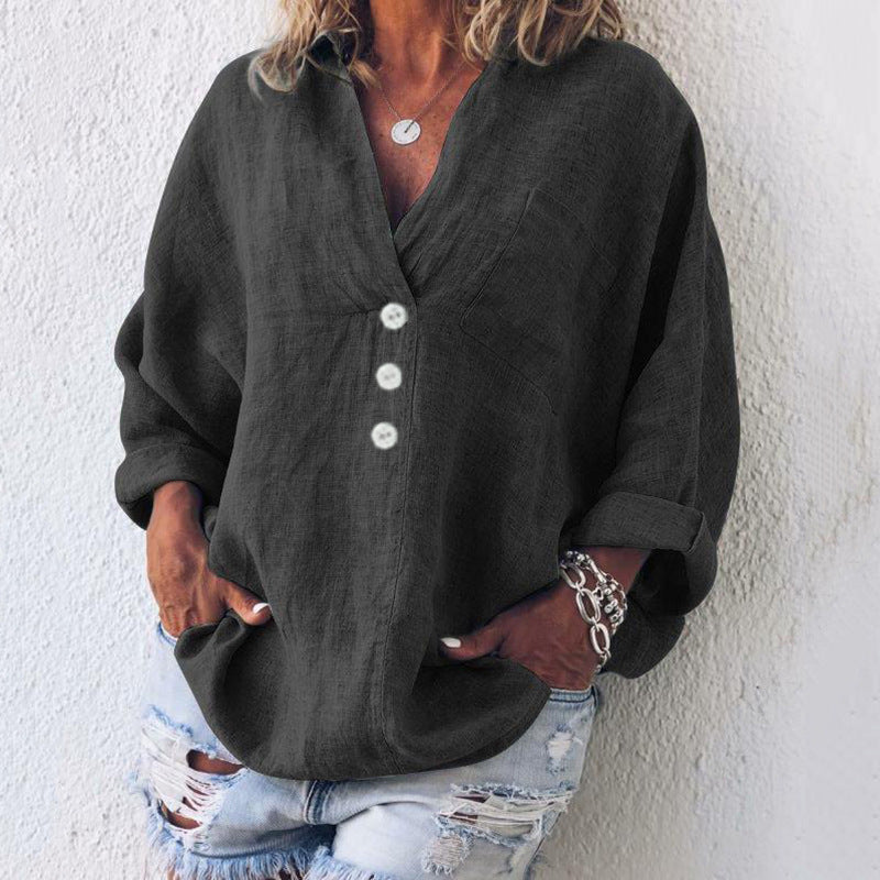 Maya - Elegante camisa de lino