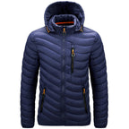 Chaqueta acolchada ligera para hombre con capucha - Sverre