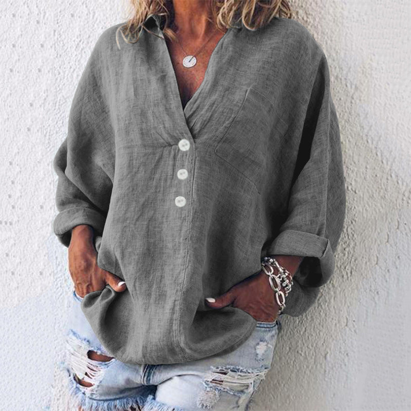 Maya - Elegante camisa de lino