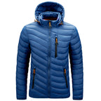 Chaqueta acolchada ligera para hombre con capucha - Sverre