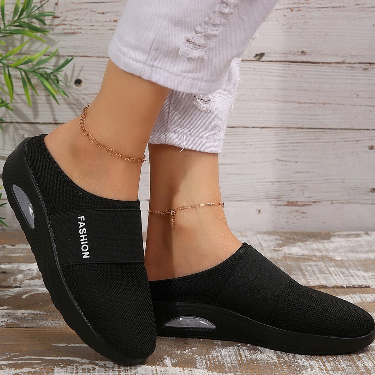 Zapatos ortopédicos para mujer sin cordones - Yrsa