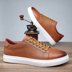 Zapatillas bajas para hombre de piel sintética grabada estilo casual - Álvaro
