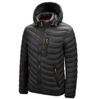 Chaqueta acolchada ligera para hombre con capucha - Sverre