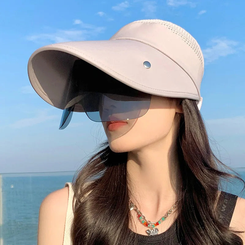 Gorra para ciclismo al aire libre Protección solar ajustable y a la moda