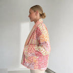 Chaqueta acolchada para mujer floral - Eirlys
