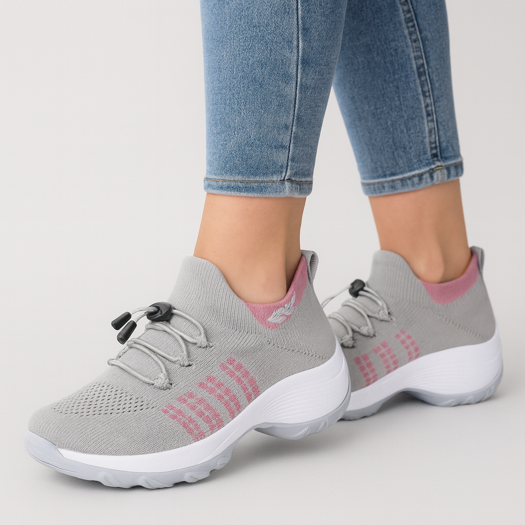 Zapatillas deportivas ortopédicas para mujer con suela ergonómica - Rheta