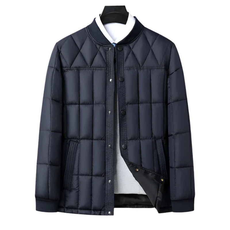 Chaqueta acolchada ligera para hombre en beige - Noud