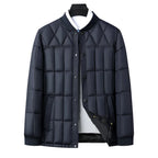 Chaqueta acolchada ligera para hombre en beige - Noud