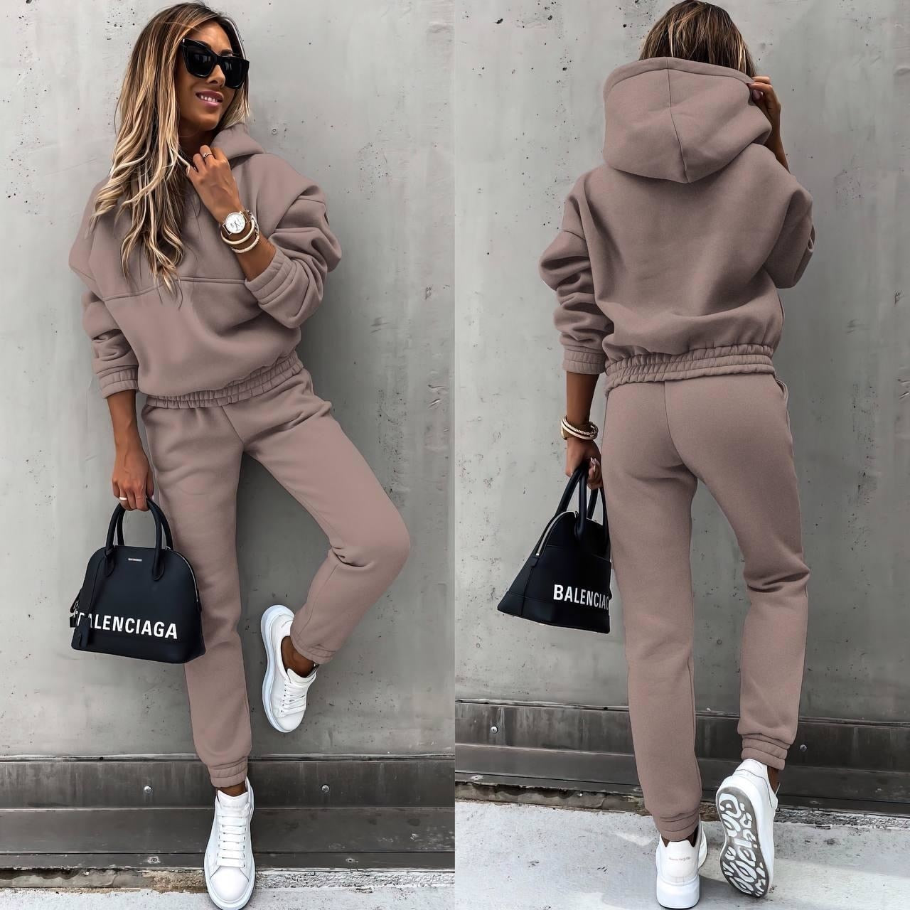 Conjunto jogging mujer deportivo elegante otoño invierno – Zara