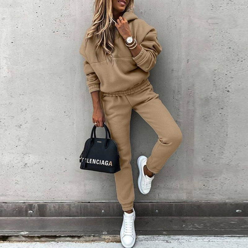 Conjunto jogging mujer deportivo elegante otoño invierno – Zara