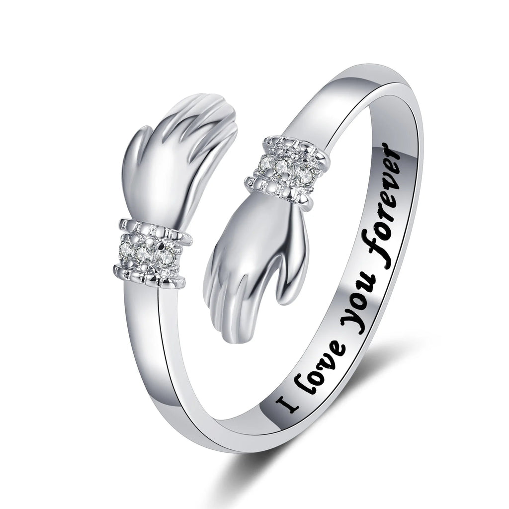 Anillo abrazo - Te quiero para siempre