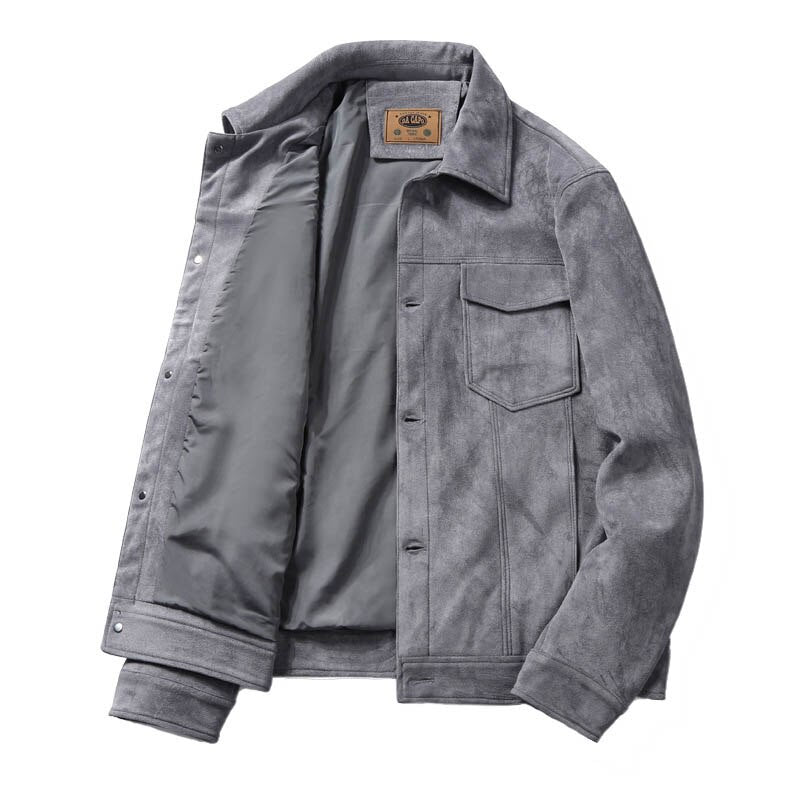 Chaqueta de ante para hombre - Massimo