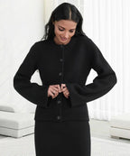 Lottie - Cárdigan casual de punto para mujer