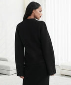 Lottie - Cárdigan casual de punto para mujer