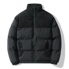 Chaqueta unisex acolchada con detalles de pana - Aiden