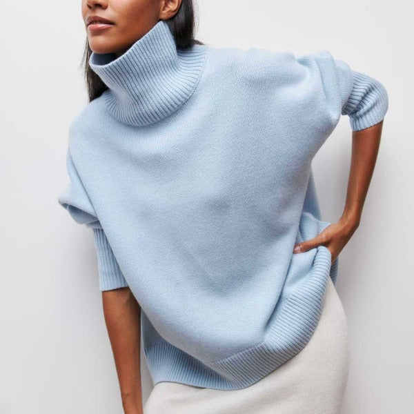 Suéter de cuello alto para mujer - Lara