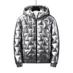 Chaqueta acolchada con capucha para hombre - Luuk