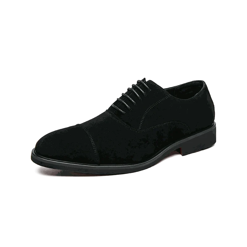 Zapatos elegantes de ante para hombre - Marcello