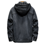 Chaqueta vaquera para hombre con capucha moderna - Elrick
