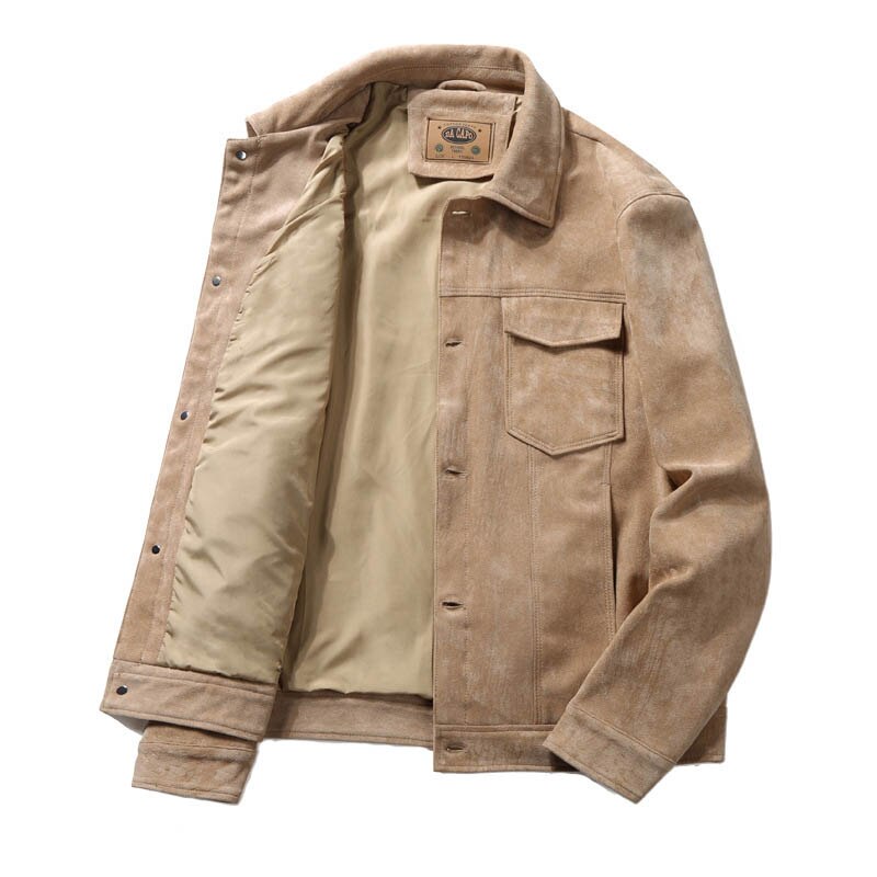 Chaqueta de ante para hombre - Massimo