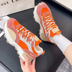 Debby - Elegantes zapatillas de mujer con diseño de bloques de color y gran comodidad de uso