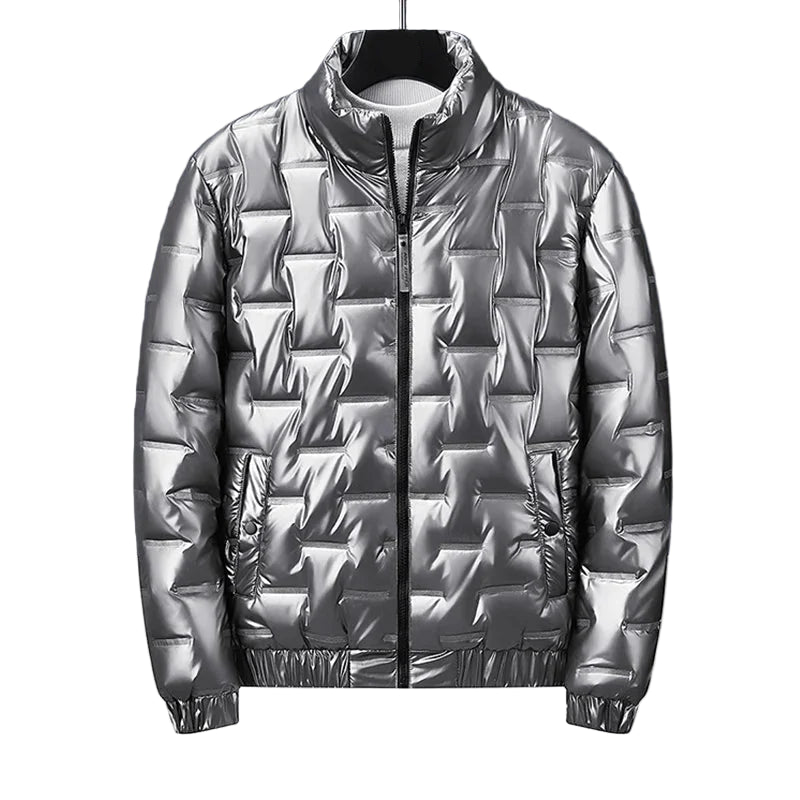Chaqueta acolchada con capucha para hombre - Luuk