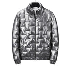 Chaqueta acolchada con capucha para hombre - Luuk