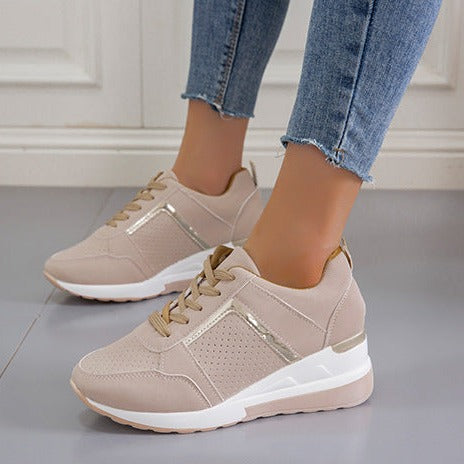 Barbara - Elegantes zapatillas azules de mujer con una comodidad ligera para el día a día