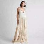 Kati - Vestido de sol bohemio de algodón