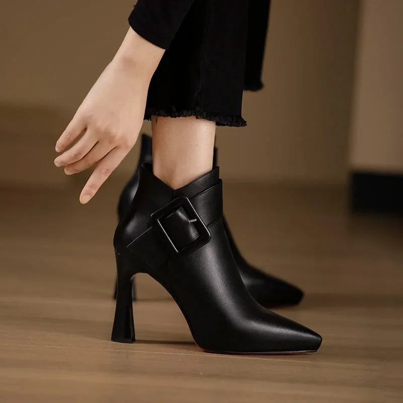 Botas con hebilla - Johanna