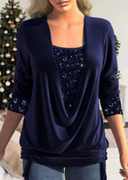 Victoria - Glamour 2025: Encantadoras blusas brillantes