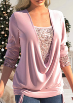 Victoria - Glamour 2025: Encantadoras blusas brillantes