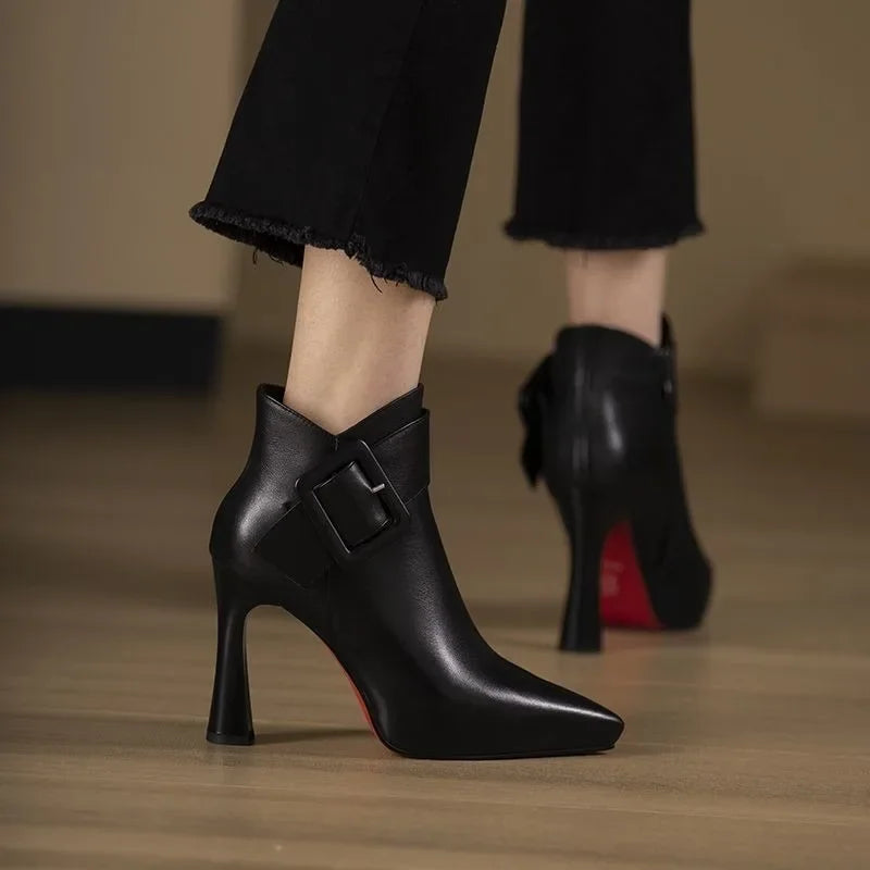 Botas con hebilla - Johanna