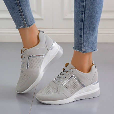 Barbara - Elegantes zapatillas azules de mujer con una comodidad ligera para el día a día