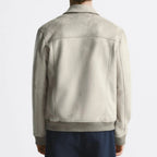 Chaqueta para hombre efecto ante - Marceau
