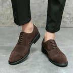 Zapatos elegantes de ante para hombre - Marcello