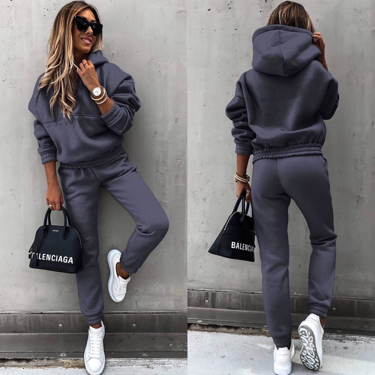 Conjunto jogging mujer deportivo elegante otoño invierno – Zara