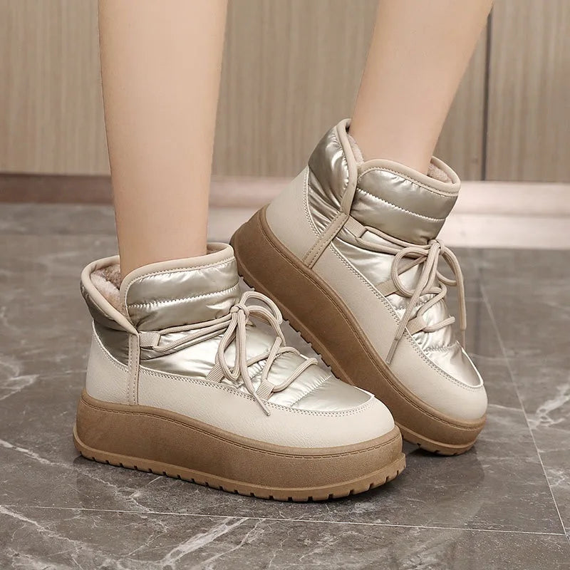 Botas acolchadas de invierno para mujer - Neira