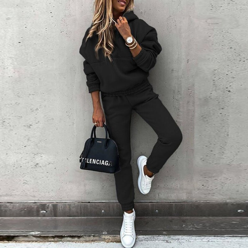 Conjunto jogging mujer deportivo elegante otoño invierno – Zara