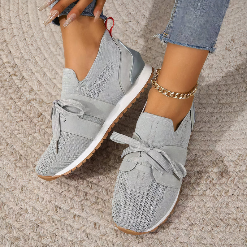Tina - Zapatillas ligeras para mujer con malla transpirable para el máximo confort