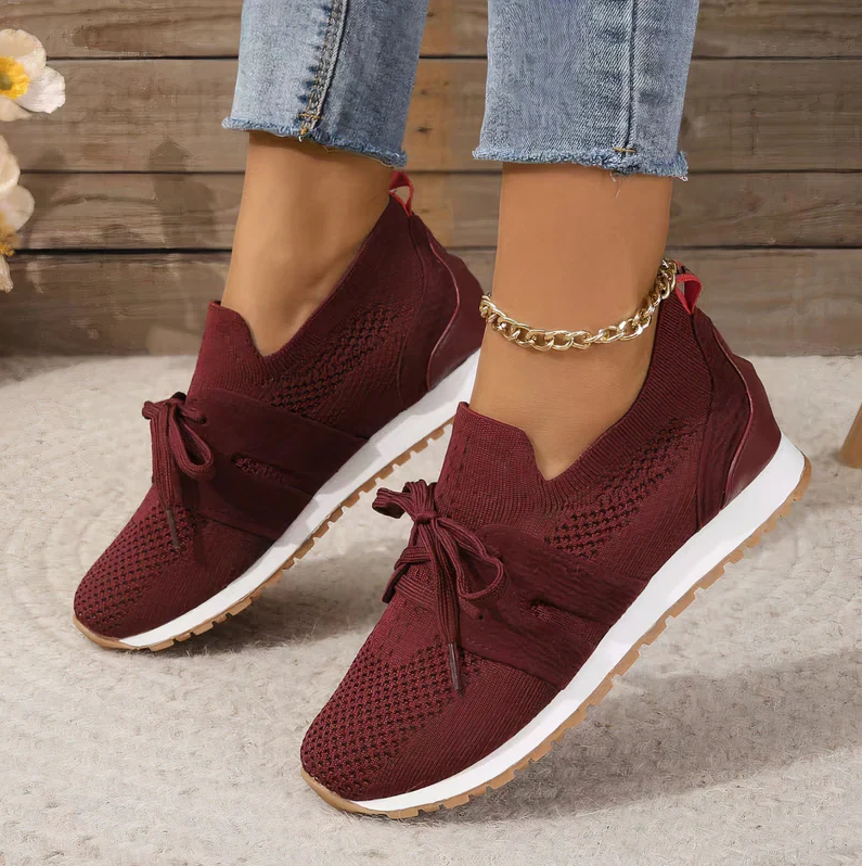 Tina - Zapatillas ligeras para mujer con malla transpirable para el máximo confort