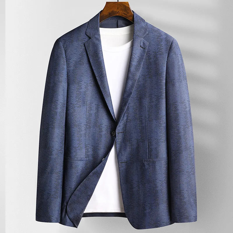Wolf - Blazer de Punto de Gofre