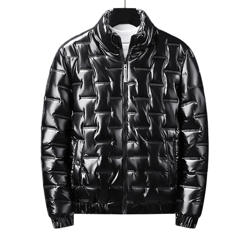 Chaqueta acolchada con capucha para hombre - Luuk